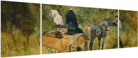 Obraz - Henri de Toulouse-Lautrec, The Trap, reprodukcje (170x50 cm)
