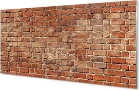 Panel szklany do Kuchni Mur Ceglany w Stylu Loft