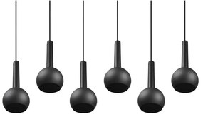 Czarna lampa wisząca Ciliana – CINQUE
