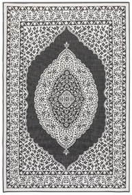 Dywan dwustronny zewnętrzny Gemini Alladyn czarno-kremowy 200 cm x 290 cm