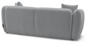 Jasnoszara sofa 230 cm Bourbon – Bobochic Paris