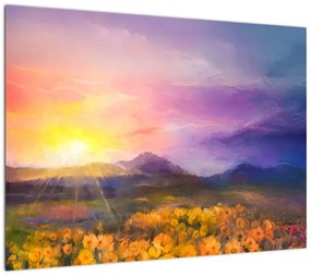 Obraz - O świcie (70x50 cm)