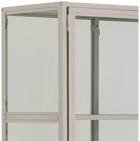 Szara witryna 77x186x35 cm Seaford – Actona