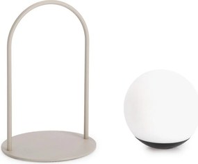 Lampa zewnętrzna stołowa LED ze ściemniaczem na USB ø 13,5 cm Pansy – Bizzotto