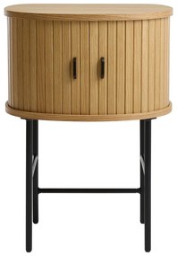 Szafka nocna w naturalnym kolorze Nola – Unique Furniture