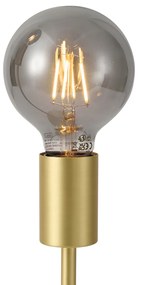 Lampa stołowa Art Deco mosiądz 2-źródła światła - Tuning ArtDeco Oswietlenie wewnetrzne