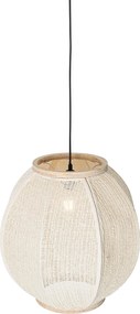 Orientalna lampa wisząca naturalna 46 cm - Rob
