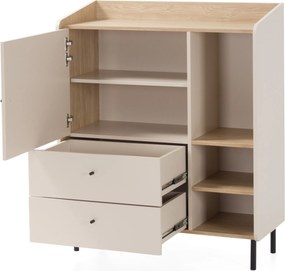 Komoda VETTA 95 cm do Salonu Sypialni Odcienie beżu