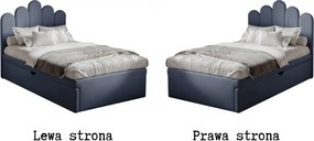 Łóżko dziecięco-młodzieżowe BRIDE z dodatkową powierzchnią spania - 100x200