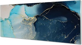 Szkło do Kuchni na Ścianę Nowoczesny Marmur Abstrakcyjny