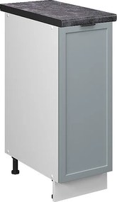 Szafka apteczna jasnoniebiesko-szary 30x60x82 fame-line