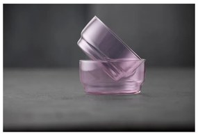 Różowe szklane miski zestaw 2 szt. 500 ml Torino – Lyngby Glas