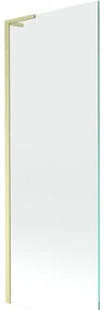 Mexen Next L parawan nawannowy 1-skrzydłowy 70 x 150 cm, transparent, złoty szczotkowany - 895-070-000-03-00-55