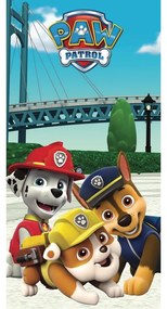 Bawełniany ręcznik dziecięcy 70x140 cm Paw Patrol – Jerry Fabrics