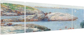 Obraz - Childe Hassam, Poppies,  Isles of Shoals, reprodukcje (170x50 cm)