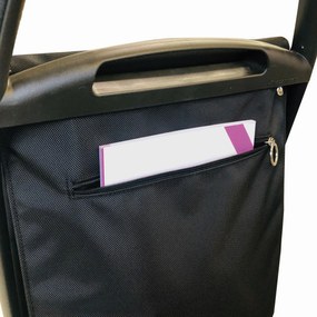 Torba na kółkach Rolser Com Tweed Polar Black Tube, zielony