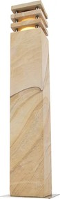 Nowoczesna lampa podłogowa zewnętrzna piaskowiec 70 cm - Grumpy