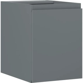 Mexen Orio szafka łazienkowa podumywalkowa 35 cm, 1 drzwi, grafit mat - 91A11-03547-1-BF66