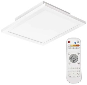 LED Ściemniany plafon LED/20W/230V + pilot kwadrat 2700K-6000K