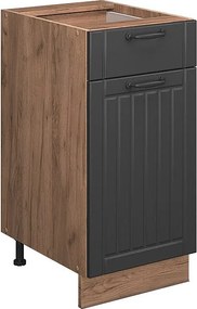 Szafka dolna do kuchni ciemnoszary 40x60x82 fame-line