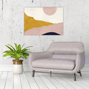 Obraz - Góry akwarelowe N⁰3 (70x50 cm)