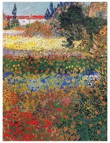 Reprodukcja obrazu Vincenta van Gogha Flower Garden – Fedkolor, 45x60 cm