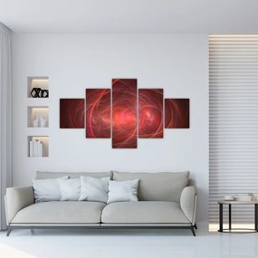 Nowoczesney abstrakcyjny obraz (125x70 cm)