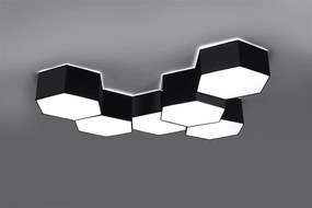 Plafon SUNDE 15 czarny SOLLUX  LIGHTING