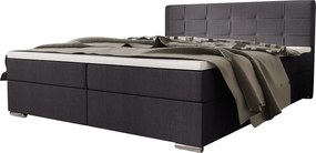 BEDANTE Łóżko kontynentalne ZILANO1 180x200 Cosmic 97 Ciemnoszary