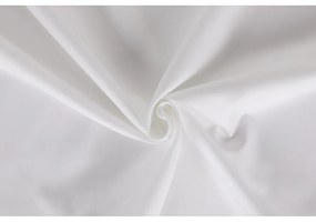 Biała pościel dwuosobowa z satyny bawełnianej 240x220 cm Elegant – Mijolnir