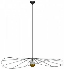 Czarna druciana lampa wisząca loft 110 cm - EX600-Eskolo