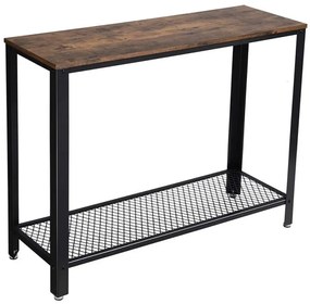 Industrialna konsola z metalową półką C4-L59