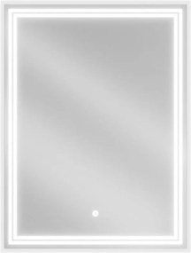 Mexen Taco lustro łazienkowe podświetlane 60 x 80 cm, LED 6000K, antypara - 9805-060-080-611-00