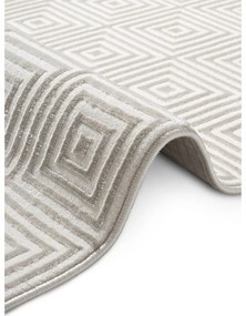 Beżowo-kremowy chodnik 80x240 cm Perles Tourmaline – Elle Decoration