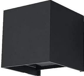 Kinkiet LUCA czarny LED IP54