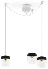 Biały potrójny kabel wiszący UMAGE Cannonball