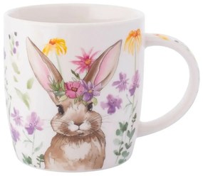 Altom Kubek porcelanowy Króliczek I w pudełku upominkowym, 400 ml