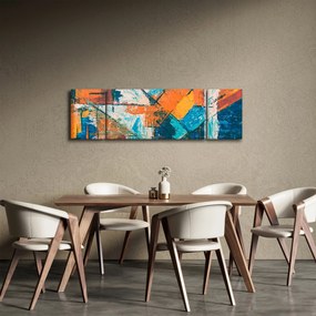 Obraz - Abstrakcja (170x50 cm)