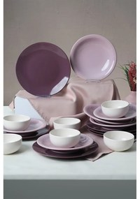 Ceramiczny zestaw talerzy 18 szt. – Hermia
