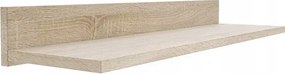 Minimalistyczna Półka Dąb Sonoma 60 Cm N6-G45