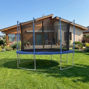Trampolina ogrodowa 427 cm z siatką ochronną PE PATIO