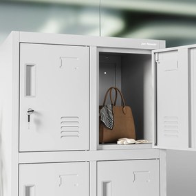 Szafa skrytkowa socjalna BHP podwójna ROBERT 2 Plus 559 x 1720 x 450 mm