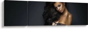 Obraz - Portret uwodzicielskiej kobiety (170x50 cm)