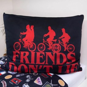 Jerry Fabrics Pościel bawełniana Stranger Things Upside Down, 140 x 200 cm, 70 x 90 cm