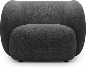 Ciemnoszary fotel Kate – Micadoni