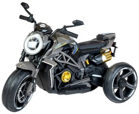 Baby Mix Motocykl elektryczny dla dzieci Calabre, czarny