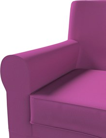 Pokrowiec na fotel Ektorp Jennylund kolor różowy tkanina strukturalna