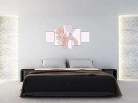 Obraz - Fioletowy minimalizm N⁰1 (125x70 cm)