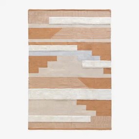 Prostokątny Dywan 160x230 Cm Z Polietylenu Rupert Kolory Naturalne - Sklum