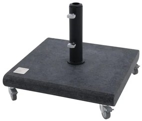 Mobilny stojak granitowy KNIRPS 50 kg czarny